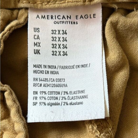 American Eagle Men’s Next Level Flex Original Straight Pants Size 32 X 34 - Picture 9 of 9